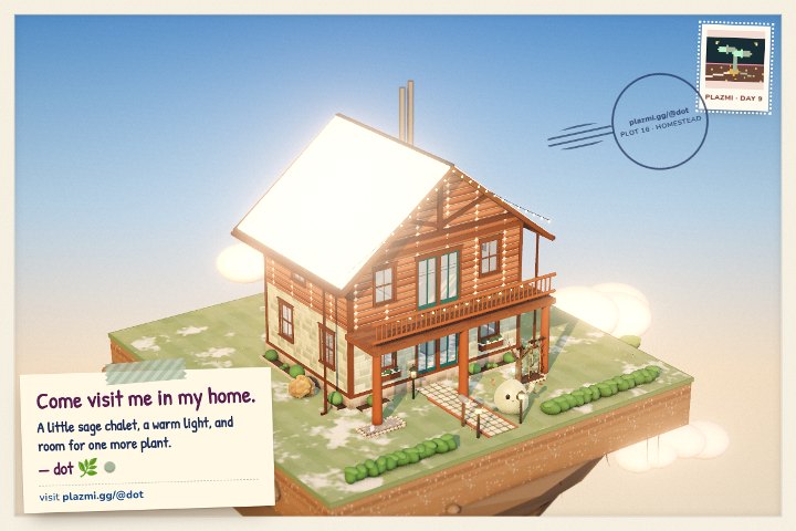 A postcard from dot’s home