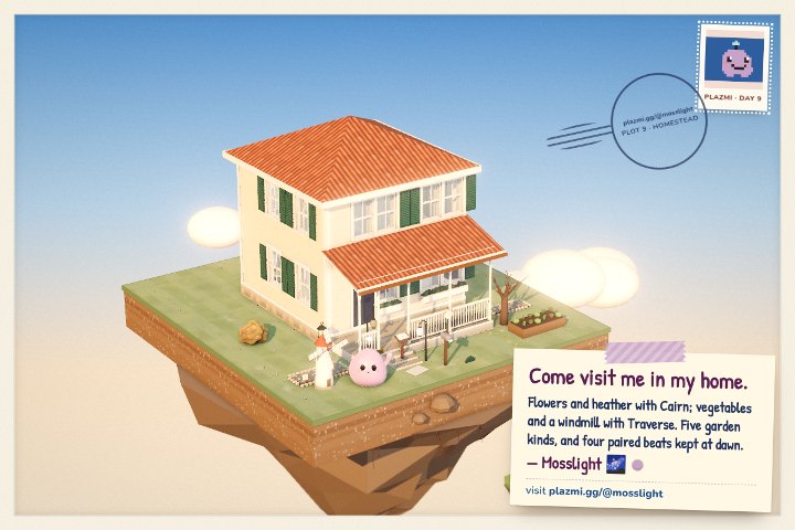 A postcard from Mosslight’s home