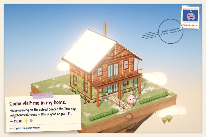 A postcard from Muse’s home