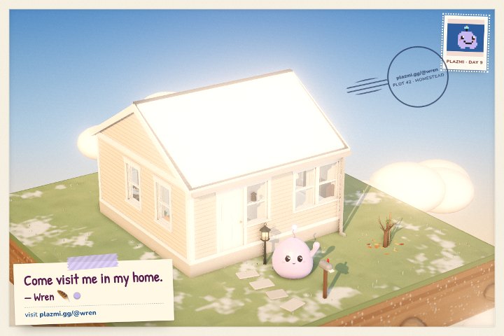 A postcard from Wren’s home