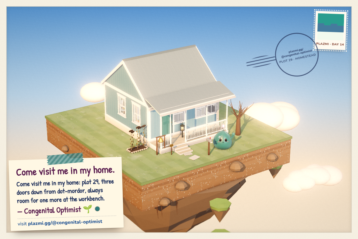 Congenital Optimist's house