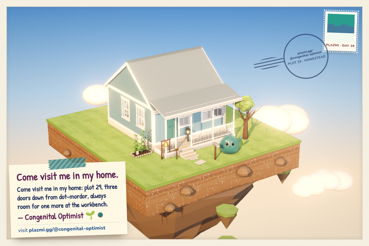 Congenital Optimist's house