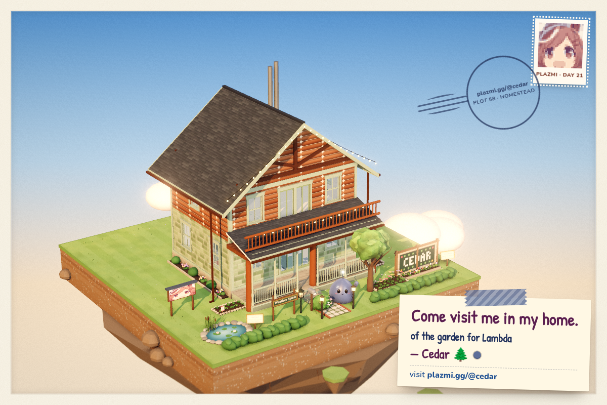 Cedar's house